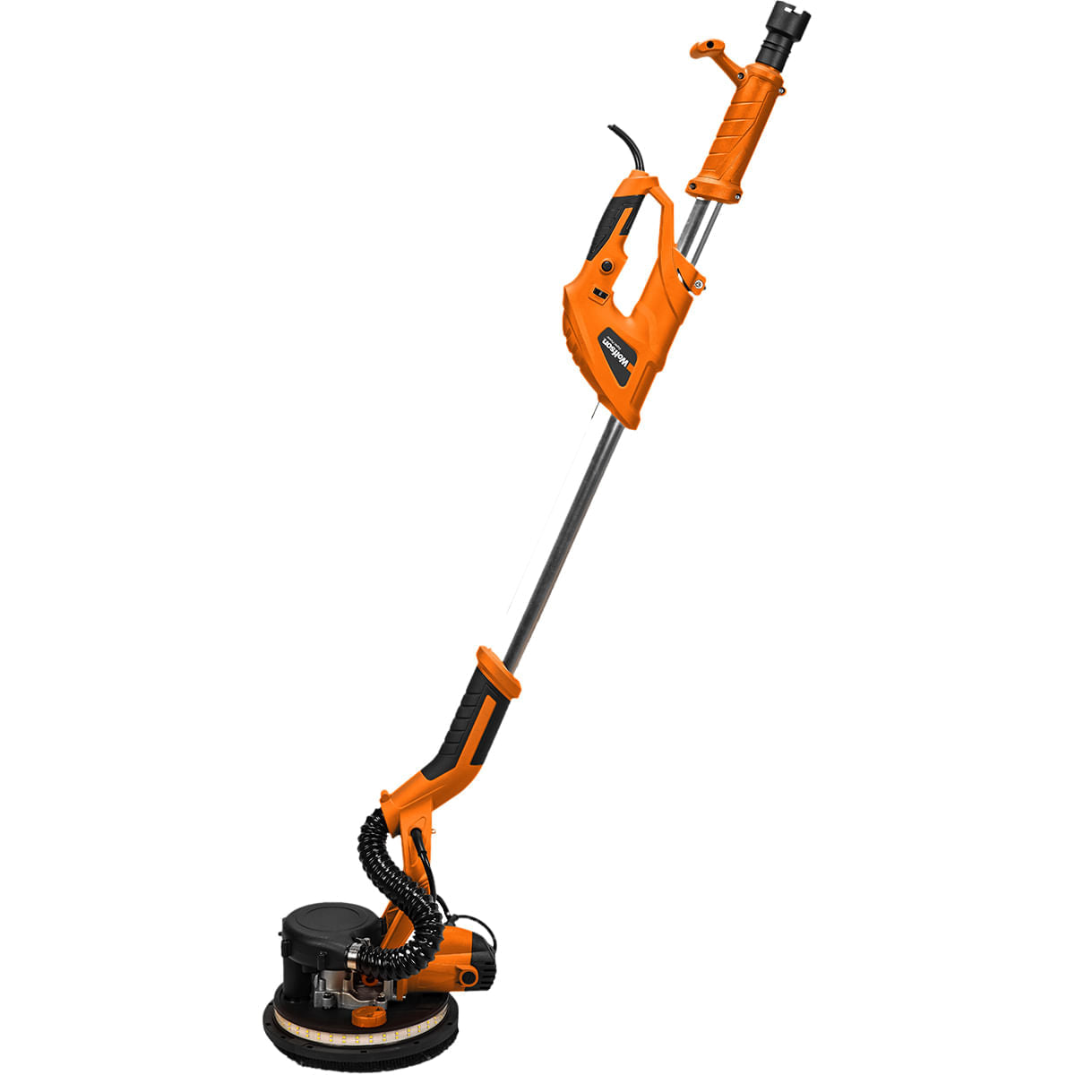 Masina de slefuit pereti si tavane cu aspirator Wolfson, 750W, disc 225 mm, LED