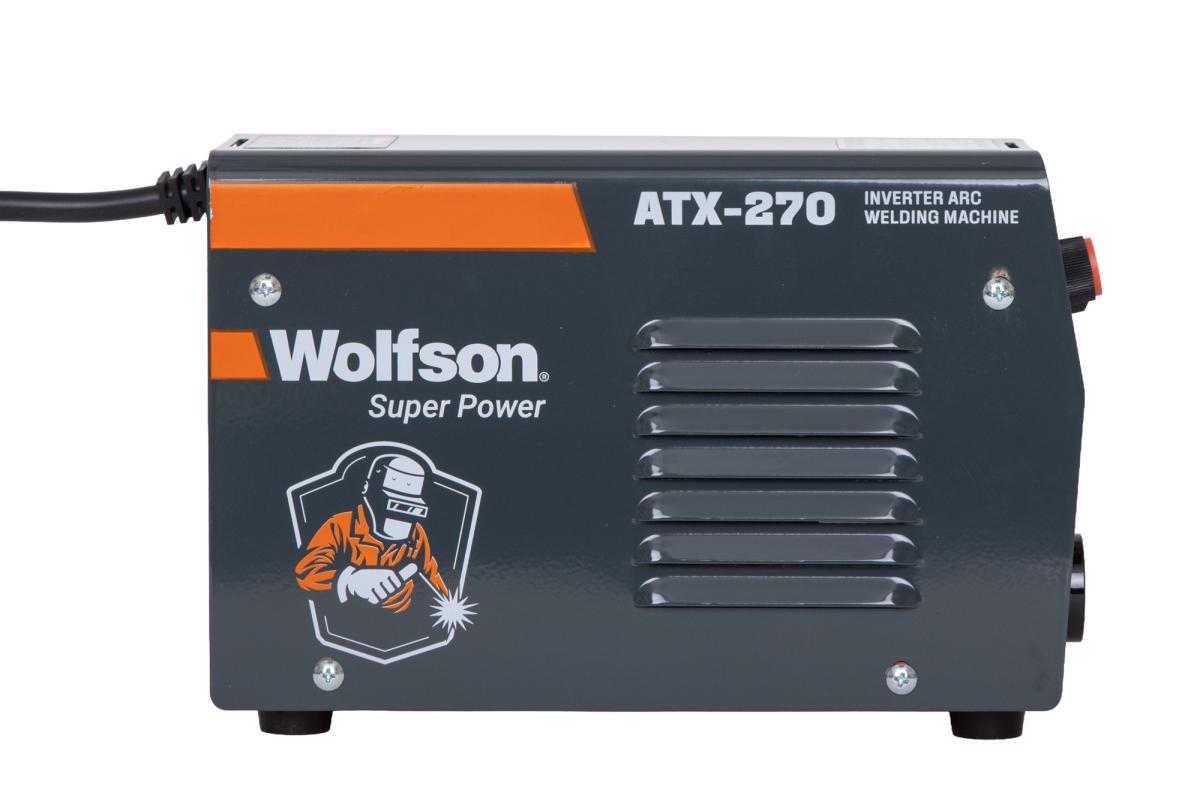 Aparat de sudura WOLFSON ATX-270 Inverter MMA 120A, IGBT, LCD, 60% ciclu