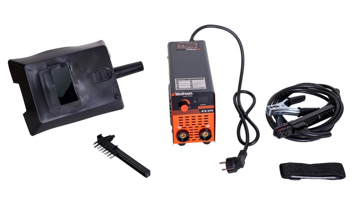 Aparat de sudura WOLFSON ATX-270 Inverter MMA 120A, IGBT, LCD, 60% ciclu
