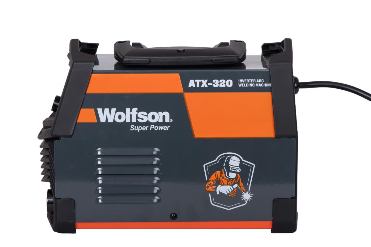 Aparat de sudura WOLFSON ATX-320 2 in 1 MMA + LIFT TIG, 140A, Inverter IGBT, VRD
