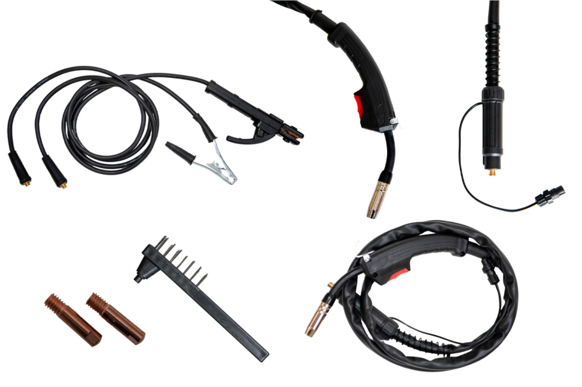 Aparat de sudura WOLFSON FTX-400, MIG flux fara gaz, MMA