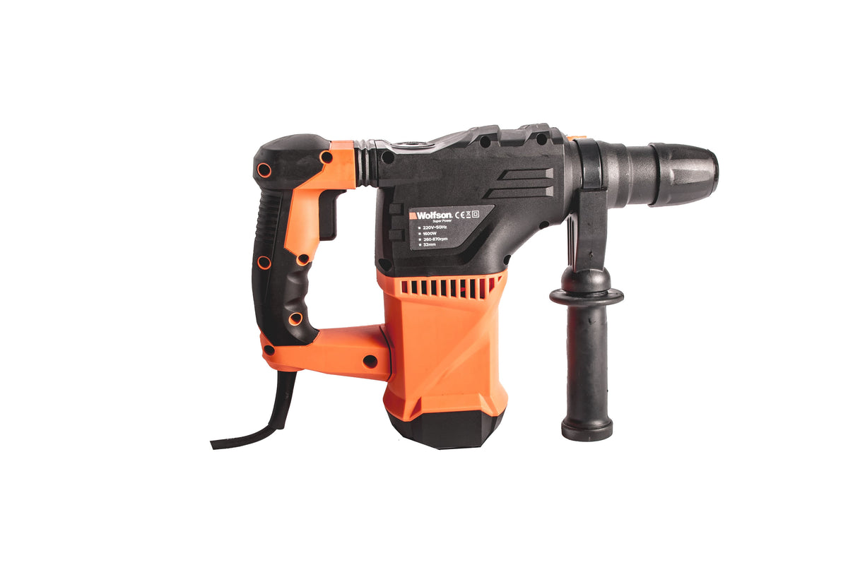 Ciocan rotopercutor Wolfson 1600W, 5.5J, SDS Plus, 4300 bpm