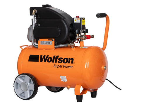Compresor aer pe ulei Wolfson 50L, 8 Bar, 2CP, 185 l/min