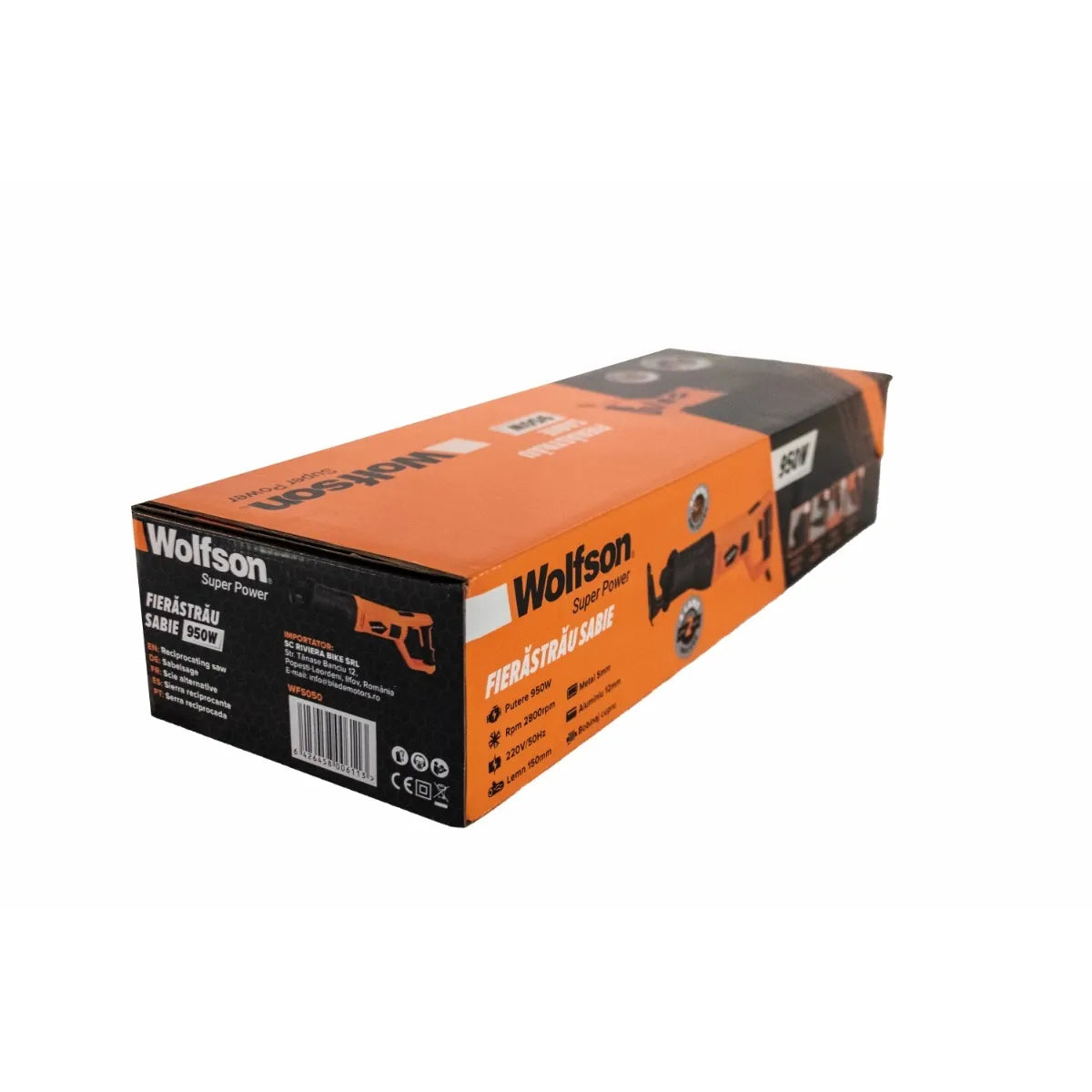Fierastrau sabie Wolfson 950W, taiere lemn 150mm