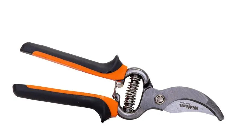 Foarfeca profesionala de vie Wolfson 8.5 inch, manere plastic