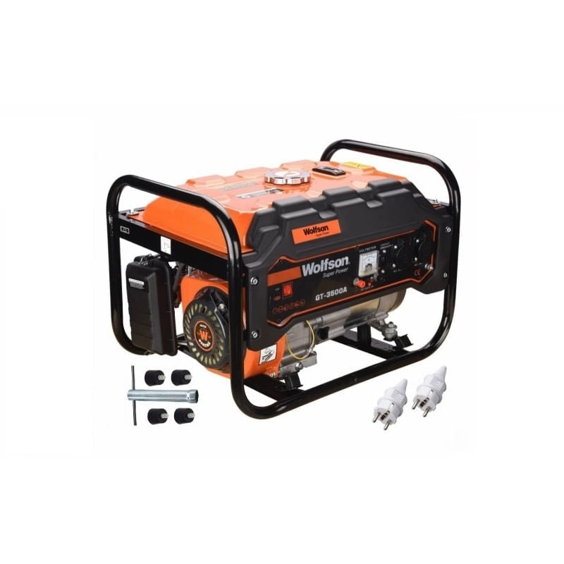 Generator Curent Benzina Wolfson GT-3500A | 2600W | 7CP | AVR | Autonomie 12h