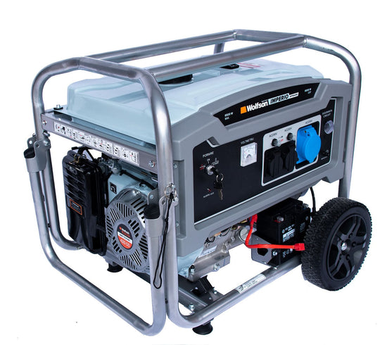 Generator de curent pe benzina Wolfson Imperio 6600, 6600W, monofazat, 15CP, 420cc