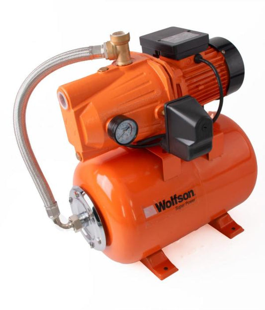 Hidrofor PROFESIONAL cu cap de fonta WOLFSON 800-3A, 800W, vas 24 L, 3200 l/h