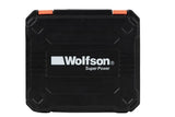 Masina de insurubat cu impact Wolfson 21V, 400Nm, 2 acumulatori 2Ah, Brushless