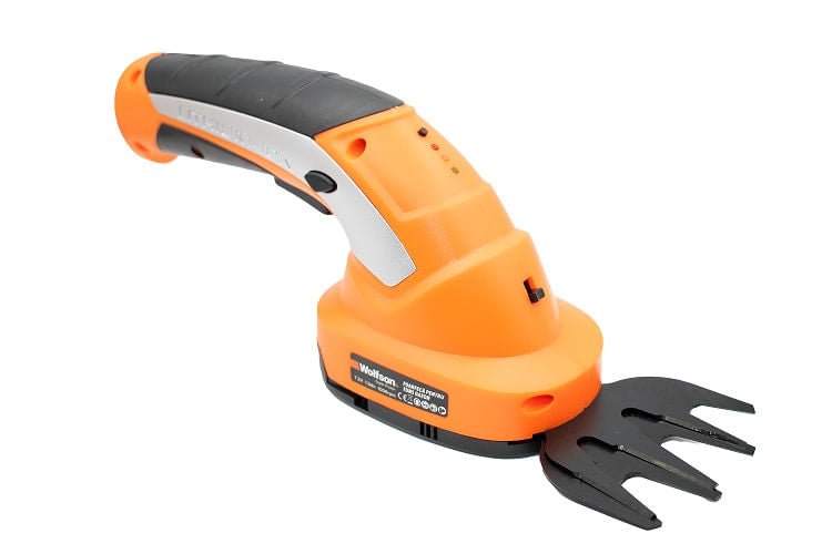 Masina de tuns iarba si gard viu Wolfson 7.2V 1.5Ah cu tija si baterie inclusa
