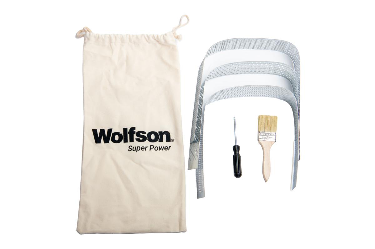 Moara PROFESIONALA WOLFSON MCR-1S, cereale si stiuleți porumb, 2700W, 200 kg/h, cu suport metalic