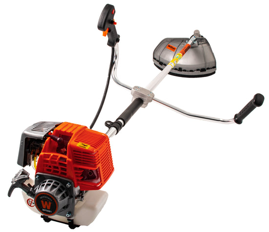Motocoasa profesionala de umar Wolfson 1.1 CP, 4 timpi, 31cc, tija 28 mm
