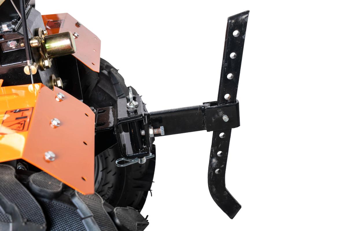 Motocultor benzina Wolfson Imperio 15CP, latime lucru 70–140cm, 40 cutite, roti transport 6.50x12, priza putere, far