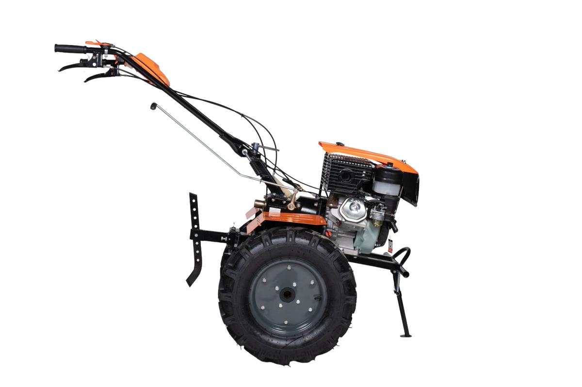 Motocultor benzina Wolfson Imperio 15CP, latime lucru 70–140cm, 40 cutite, roti transport 6.50x12, priza putere, far