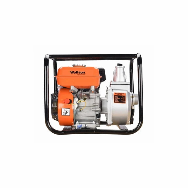 Motopompa apa WOLFSON WT-20, 2 toli, 6.5CP, 27000 l/h,