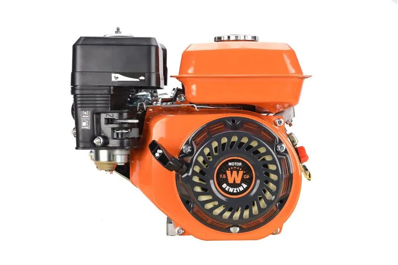 Motor benzina Wolfson GTX-200, 7 CP, 4 Timpi OHV 170F, ax 20 mm, fulie dubla