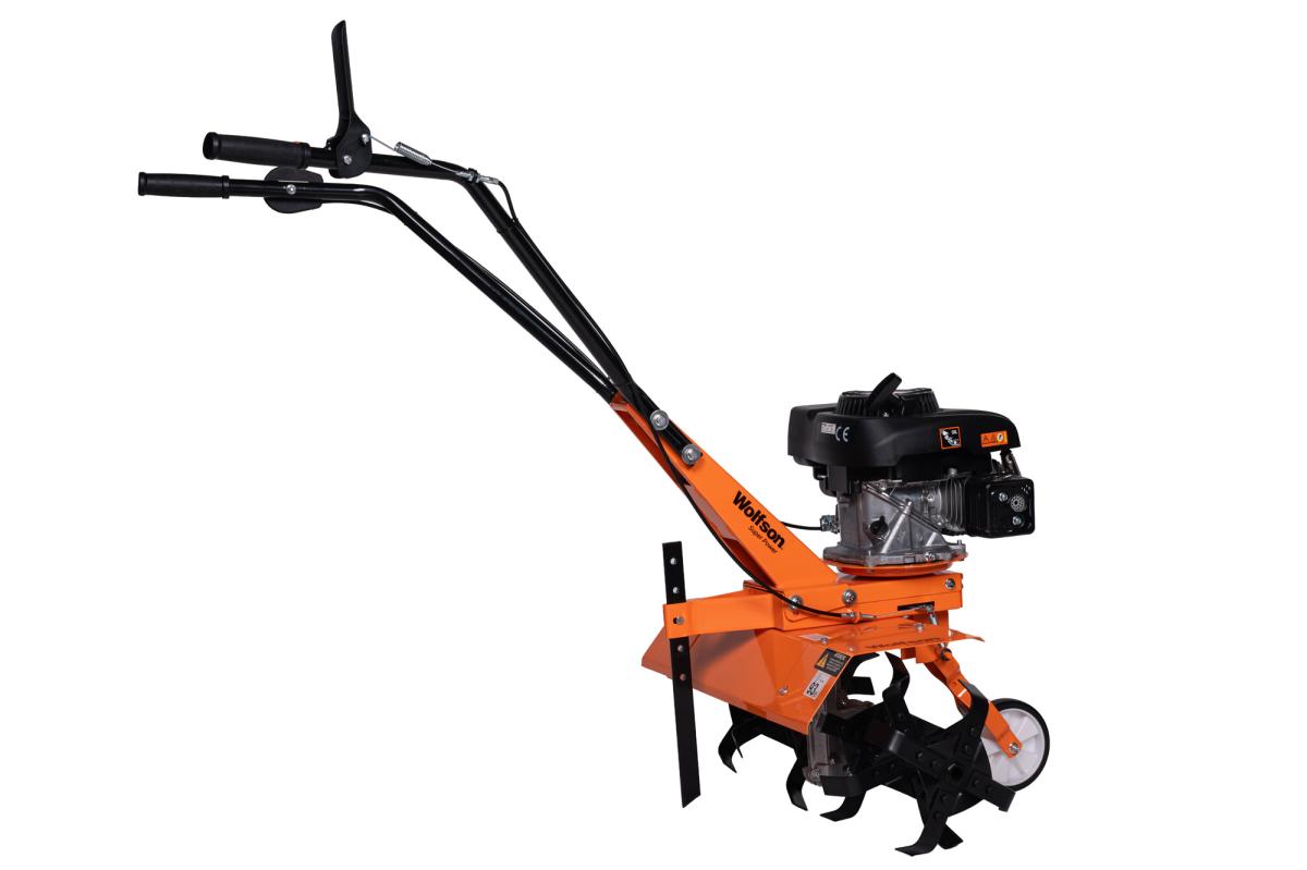 Motosapa pe benzina Wolfson Imperio, 4CP, latime lucru 60 cm, cu roata de transport