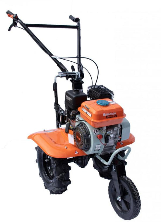 Motosapa profesionala Wolfson Imperio 7 CP, 212cc, 2+1 viteze, latime 80 cm, roti 4.00X8