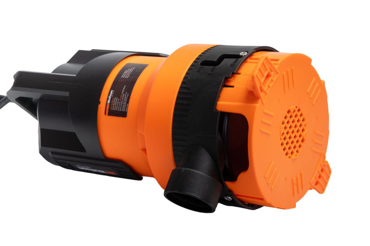 Pompa submersibila PROFESIONALA pentru apa murdara WOLFSON 3 in 1 din plastic, 850W, 20000 l/h, 1" – 1-1/2"