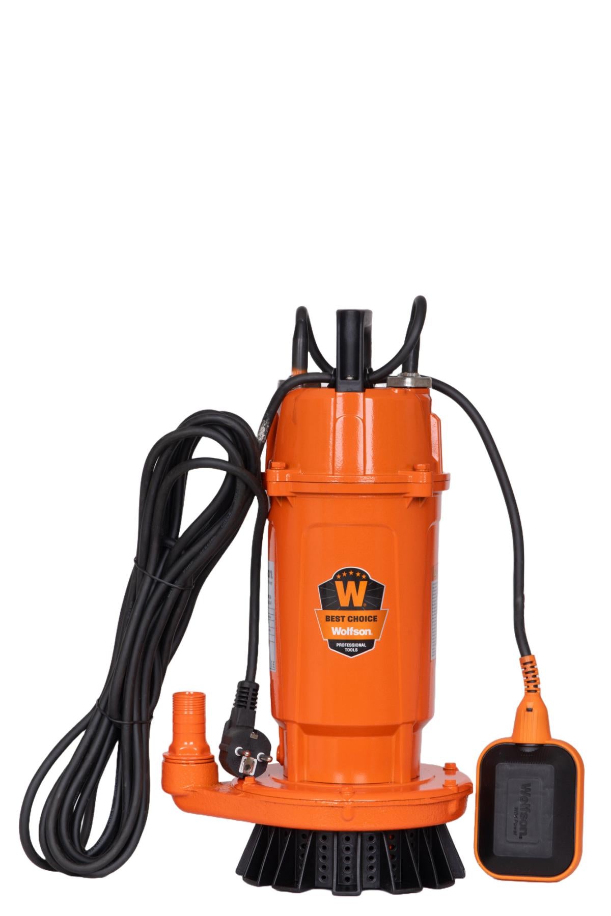 Pompa submersibila PROFESIONALA pentru apa curata cu plutitor WOLFSON QDX-32-F, 750W, 3000 l/h