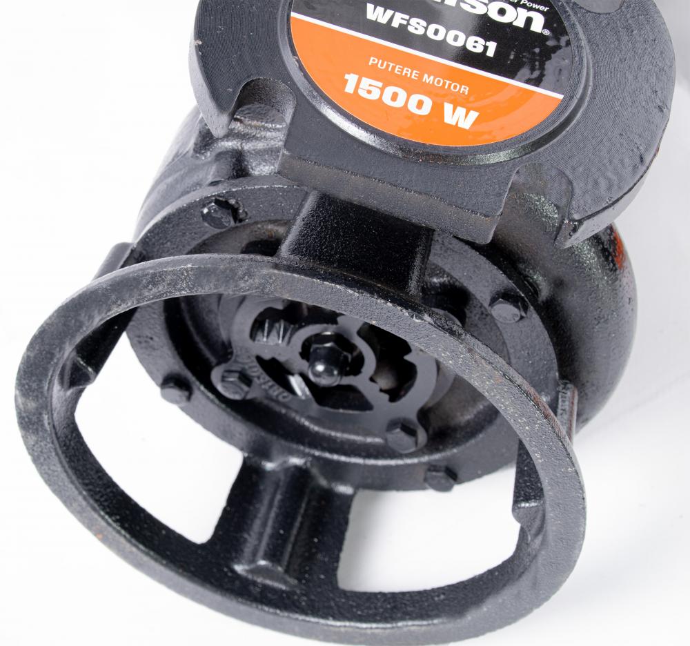 Pompa submersibila PROFESIONALA cu tocator pentru apa murdara WOLFSON PWT-7500-F, 1500W, 18000 l/h