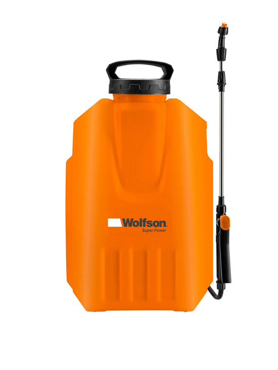 Pulverizator Wolfson 12L, cu baterie 12V 8Ah, lance telescopica