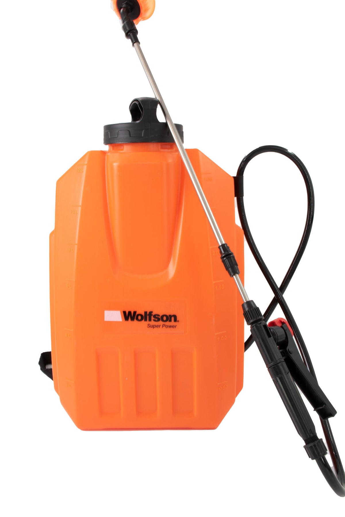 Pulverizator Wolfson 12L, cu baterie 12V 8Ah, lance telescopica