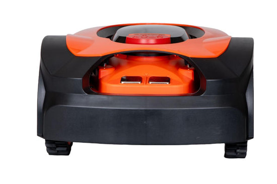 Robot de tuns gazonul WOLFSON 28V, baterie lithium, latime taiere 18 cm, pana la 600 mp