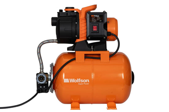 Hidrofor cu cap din plastic WOLFSON 800-3C, 800W, vas 24 L, 3200 l/h