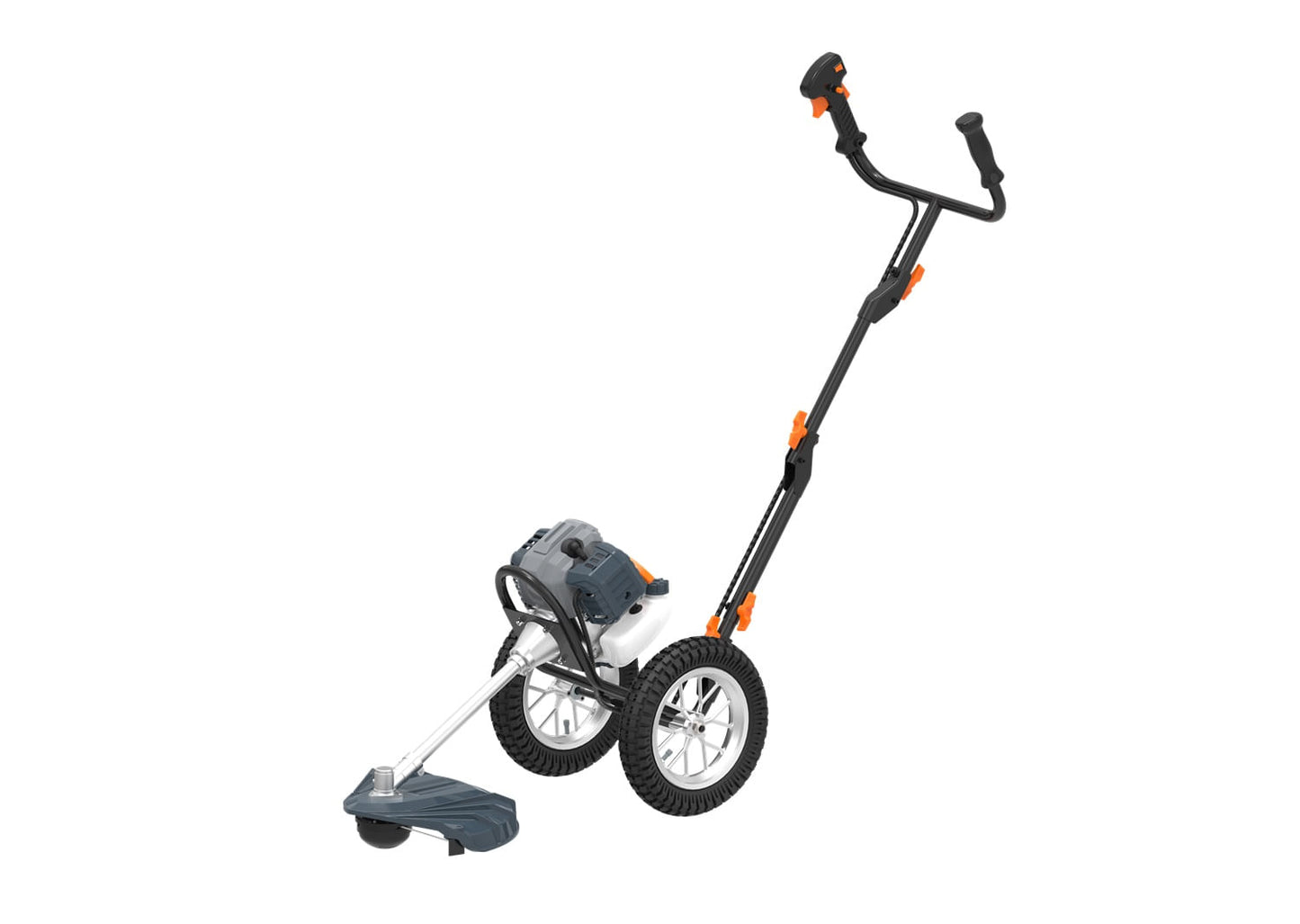Motocoasa cu roti Wolfson Imperio 52cc, 3CP, 7500rpm, roti 12.5"