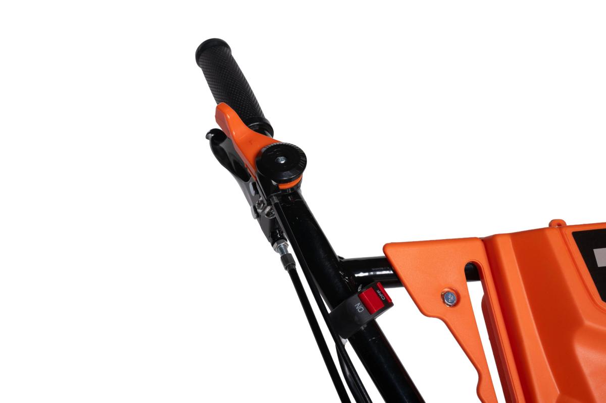 Motocultor benzina WOLFSON Imperio 8001, 8 CP, cu far, freze 24 cutite, plug, rarita, prasitoare, roti metalice si roti transport 6.50x8