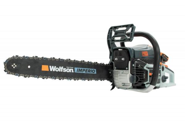 Drujba pe benzina WOLFSON IMPERIO 6000, 3.2 CP, 52 cc, lama 45 cm (18”) – PROFESIONALA