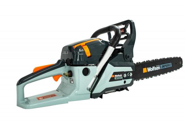 Drujba pe benzina WOLFSON IMPERIO 6000, 3.2 CP, 52 cc, lama 45 cm (18”) – PROFESIONALA
