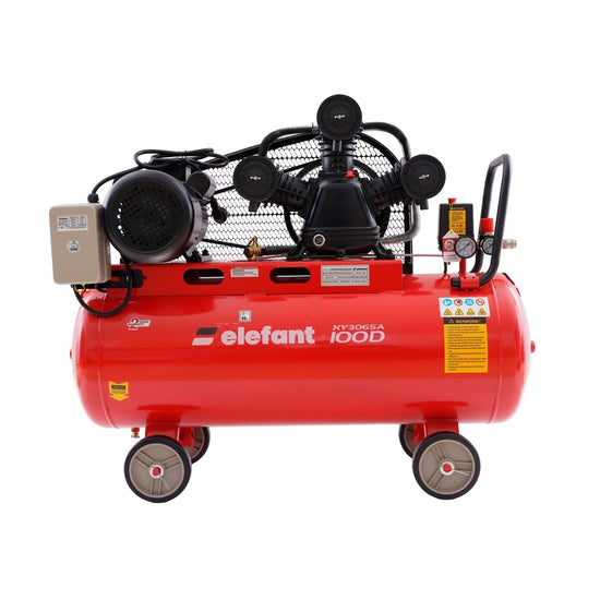 Compresor Aer Elefant XY3065A-100D, 100L, 4 CP