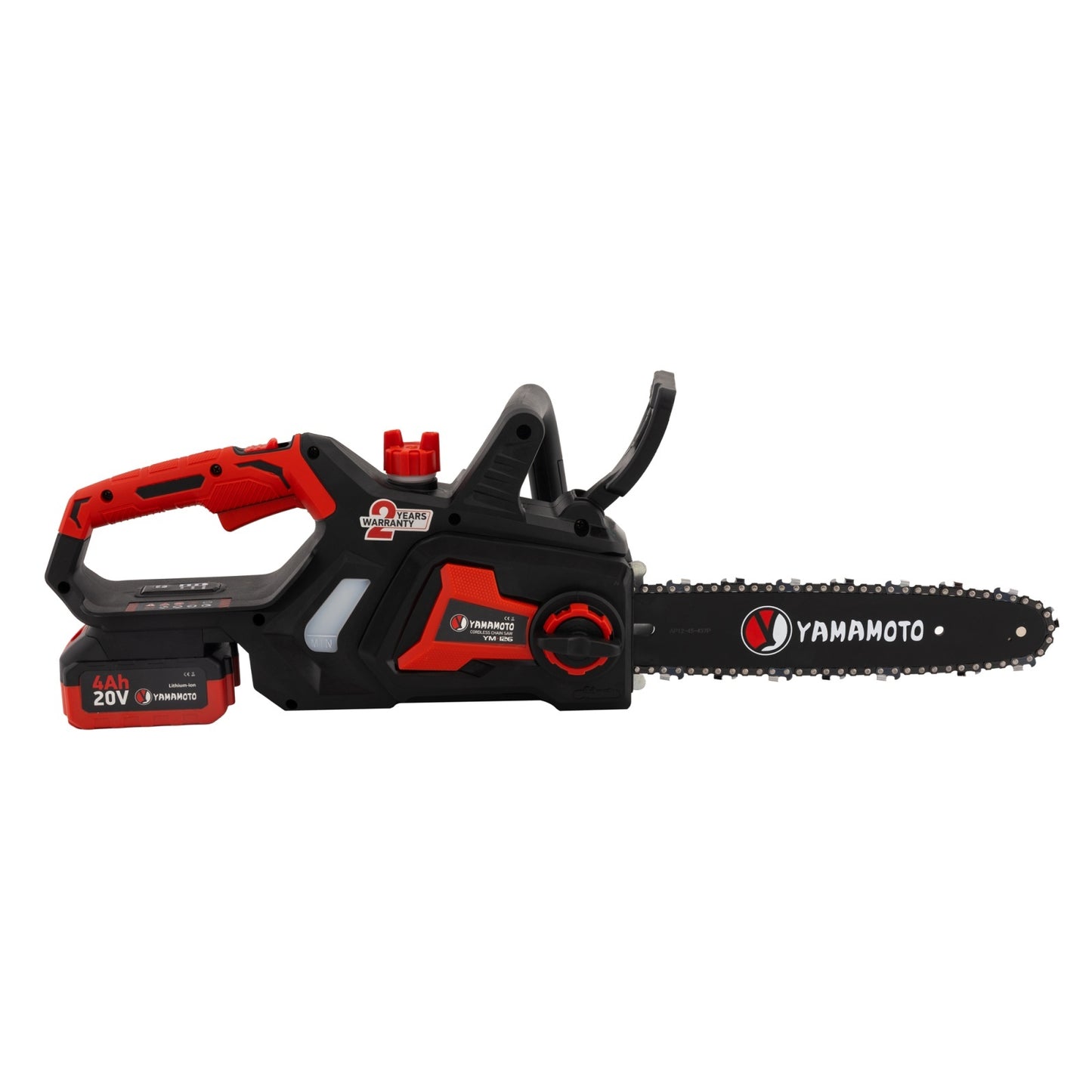 Drujba acumulator Yamamoto YM.126, 20V, sina 30cm, Brushless