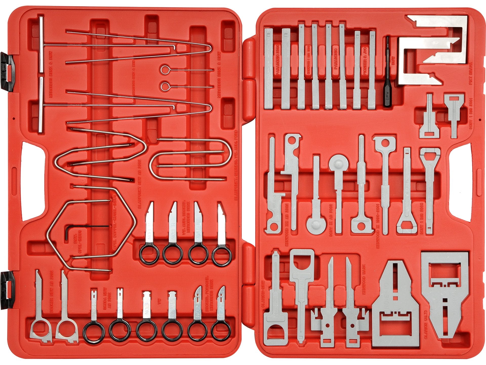 SET 52 EXTRACTOARE ELEMENTE AUTO/ RADIO