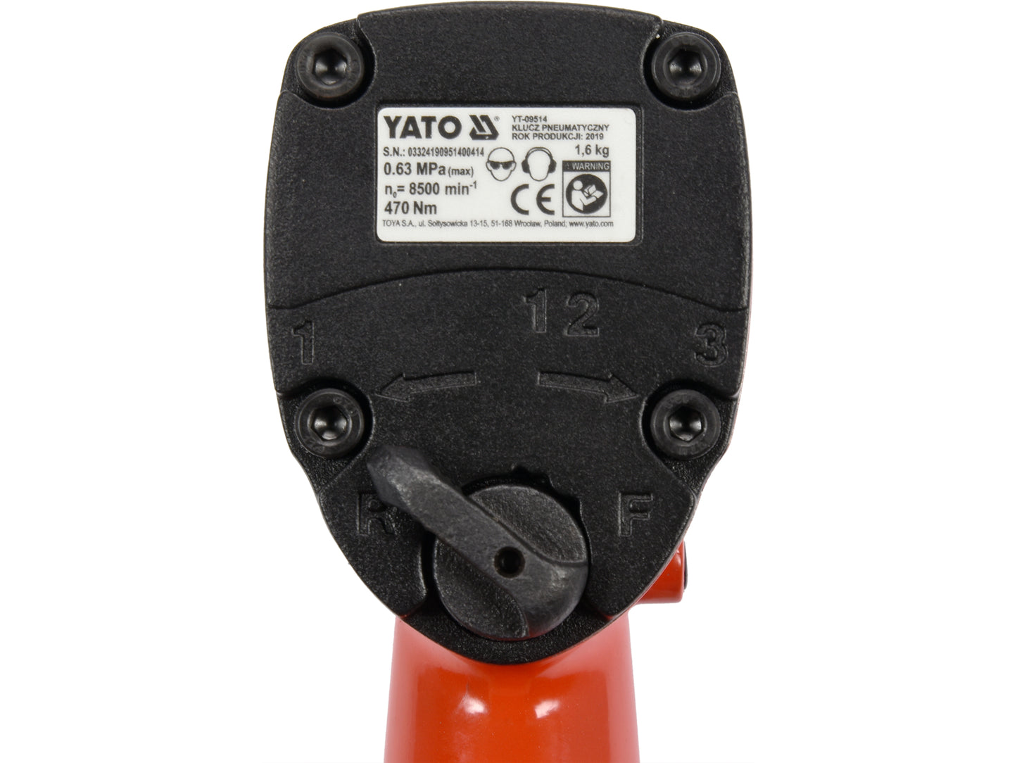 PISTOL PNEUMATIC 1/2'', MINI, 470NM