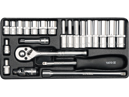 SET DE SCULE 1/4'', SET DE 23 BUC.