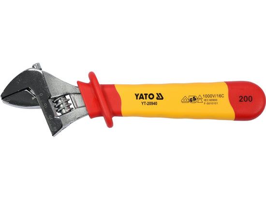 Cheie reglabila izolata Yato YT-20940, VDE 1000V