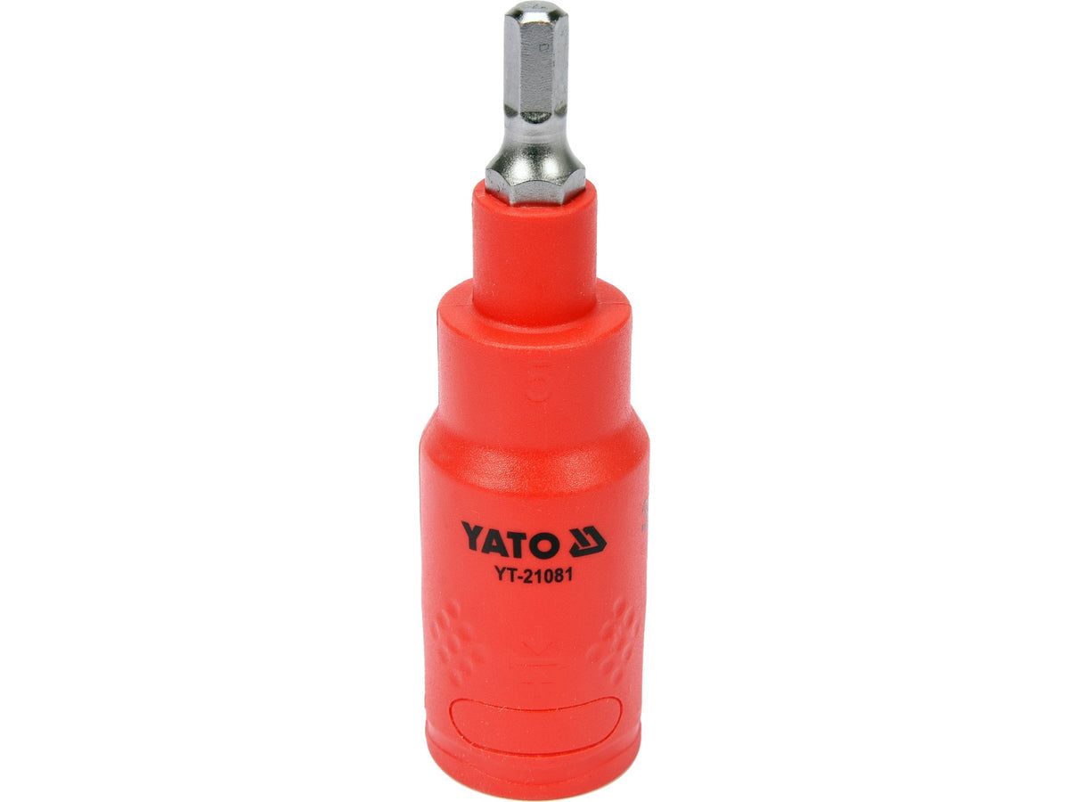 BIT HEXAGONAL 5, VDE, CU ADAPTOR 3/8'', 75MM