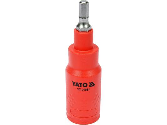 BIT HEXAGONAL 5, VDE, CU ADAPTOR 3/8'', 75MM