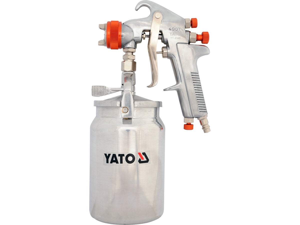 PISTOL DE VOPSIT CU REZERVOR METALIC 1L