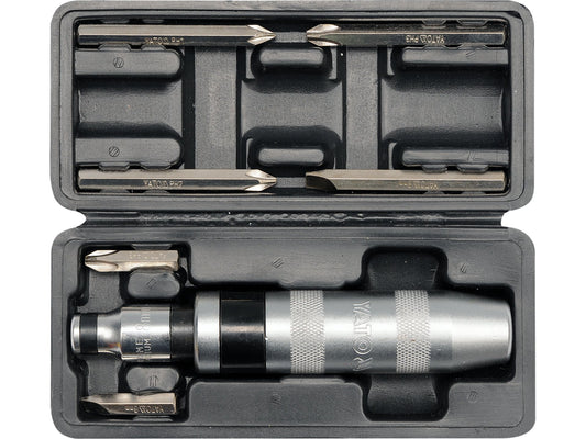 SURUBELNITA METALICA CU PERCUTOR, 7 BUC