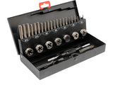 SET TAROZI ȘI FILIERE 32 BUC, M3-12, HSS