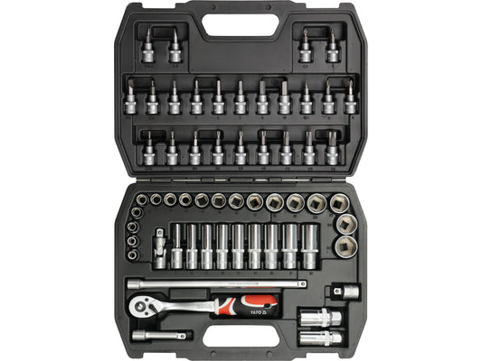 TRUSA CHEI TUBULARE+ANTRENOR 3/8'', M,  58 PIESE