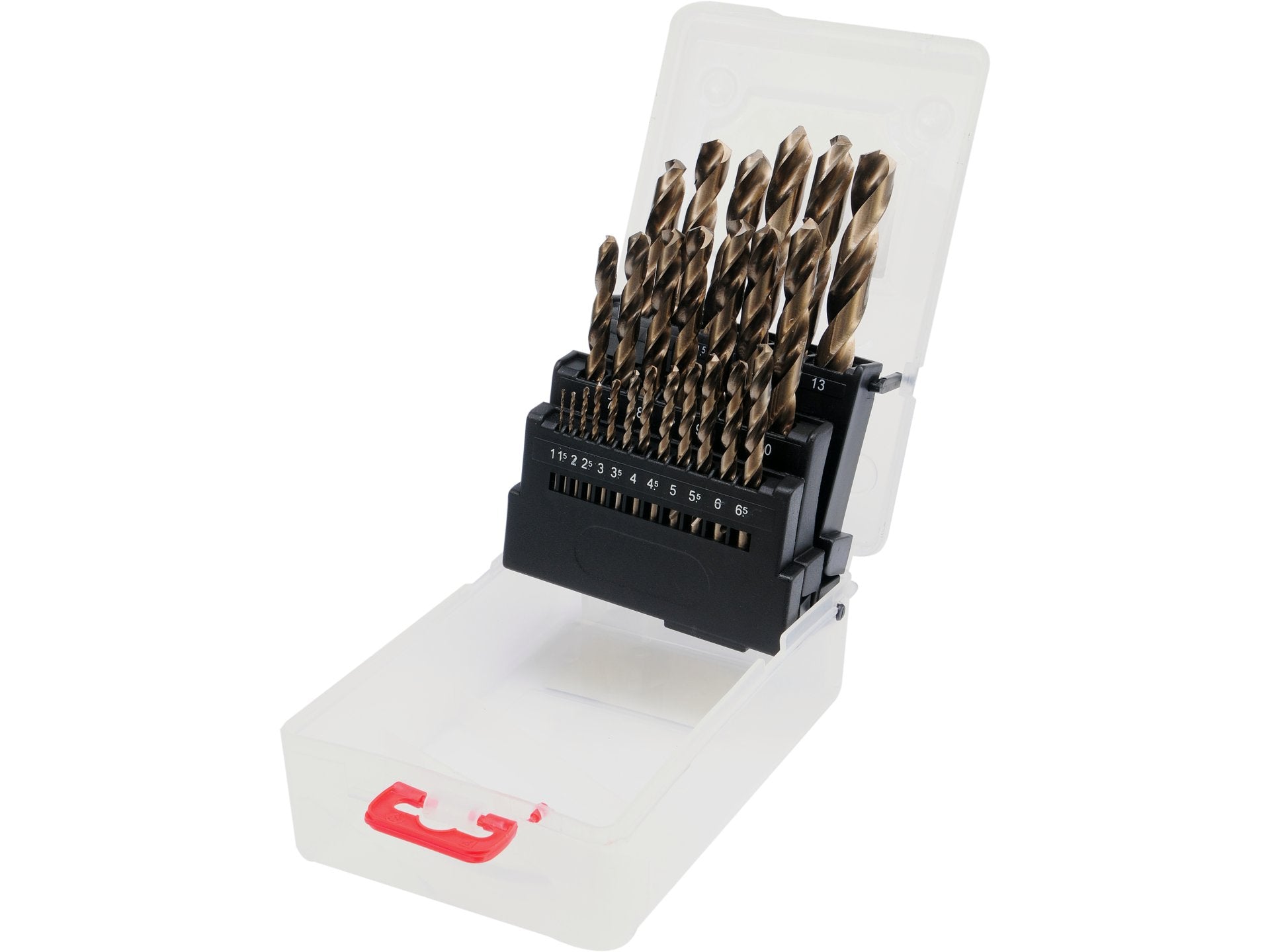 SET BURGHIE METAL 1-13MM, COBALT, 25 BUC