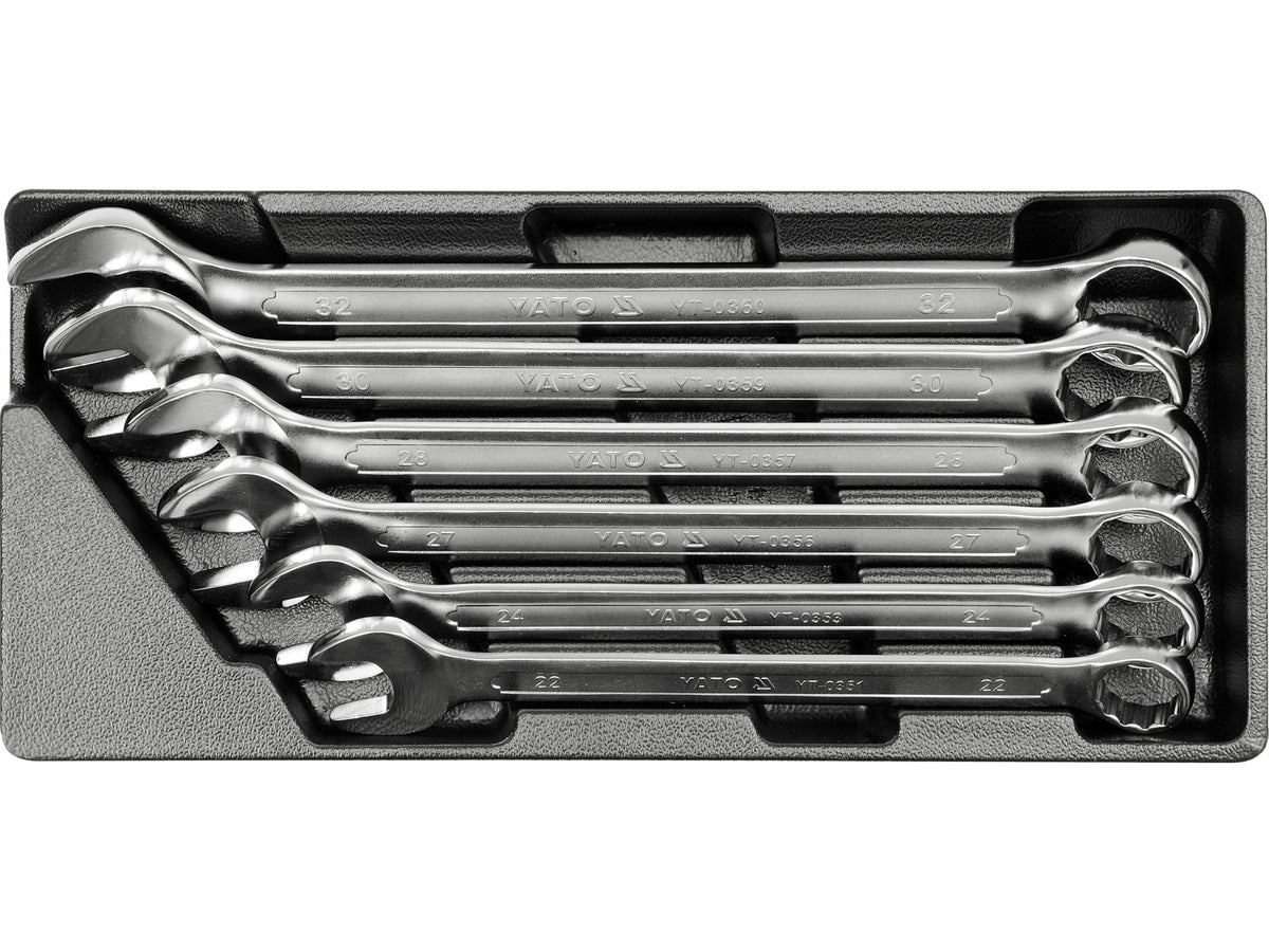 TRUSĂ CHEI COMBINATE 22-32MM -INSERȚIE YT-5530