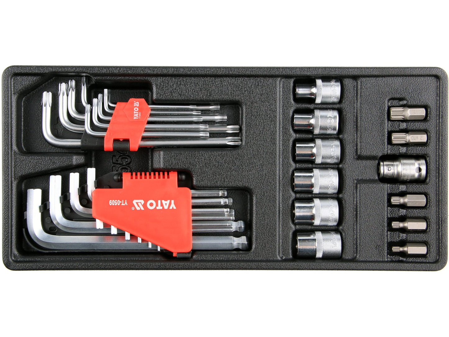 INSERTIE DULAP SCULE, 31 PIESE, HEX + TORX