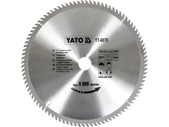 PANZA FIERASTRAU CIRCULAR PENTRU LEMN 300X96X30MM