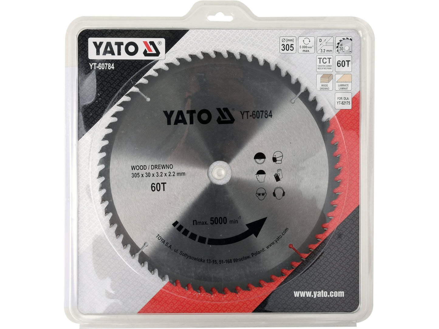 DISC CIRCULAR PENTRU LEMN 305X60TX30MM